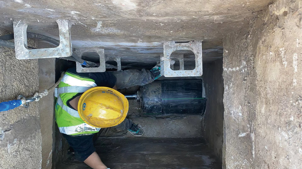 海棠HDPE短管内衬法